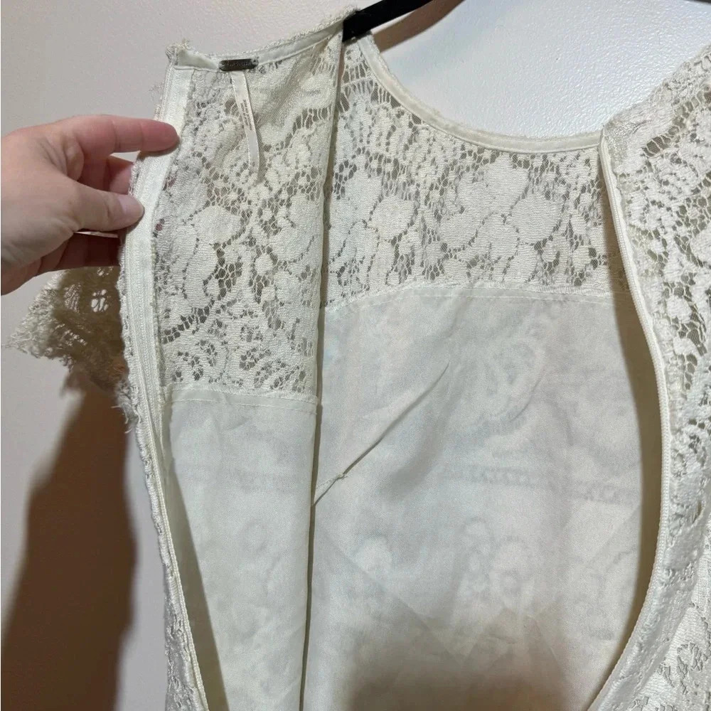 Free People Ivory Lace Dress - Picture 8 of 8